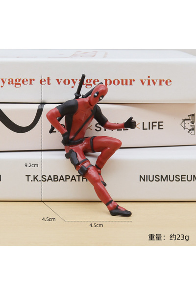 Choice1 04 6 ديكور مكتب سيارة ديدبول للمكتب المنزلي مارفل 8 سم إكس مان نموذج ...