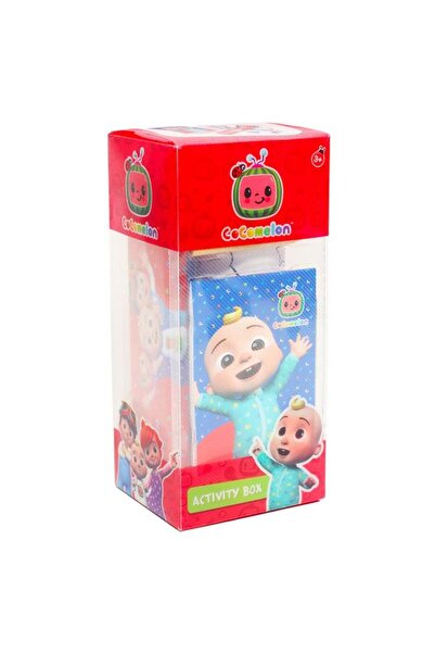 Generic First Kid Cocomelon Kids Activity Box with Metal Pencil Case Multicolor FK-COC-2204