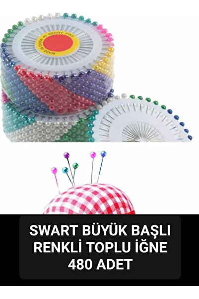 Swart إبرة كبيرة الرأس 480 قطعة مثبت عملي للفونطان والشال