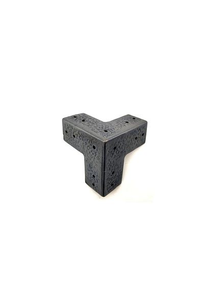 Skygo Antique Style Decorative Brass Corner Miter - 68X68 Mm, Oxide