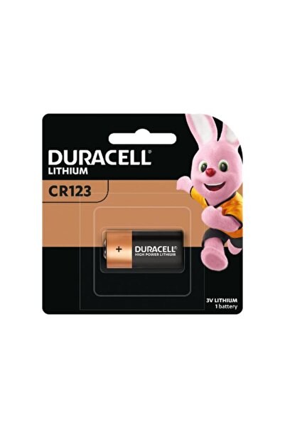 Generic Duracell CR123A Lithium Battery Black and Gold