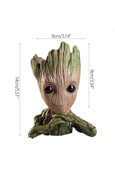 Miniso 03 Modern Vases For Flowers Pot Groot Garden Pots Planters Anime Figurines Home Decoration Accessori