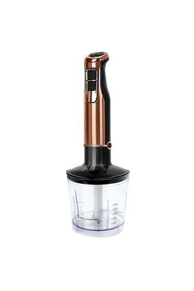 Sofia Concept Set Blender de mana 4 in 1 Mix Master 30XQB, Lama Otel inoxidabil, 1000W, 15000 Rpm/min, Rose Gold