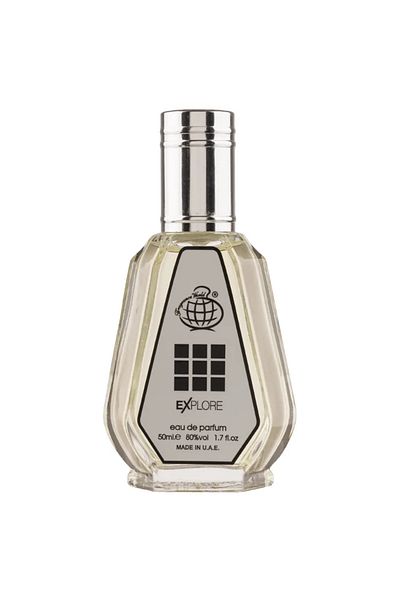 Fragrance World Explore Perfume, Fragrance World, 50 ml Eau de Parfum, Men - Inspired by Silver by Acqua di Genova