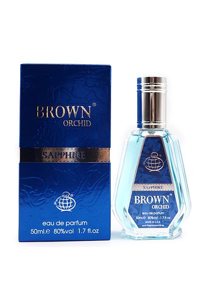 Fragrance World Άρωμα Brown Orchid Sapphire, Fragrance World, eau de parfum 50 ml, unisex