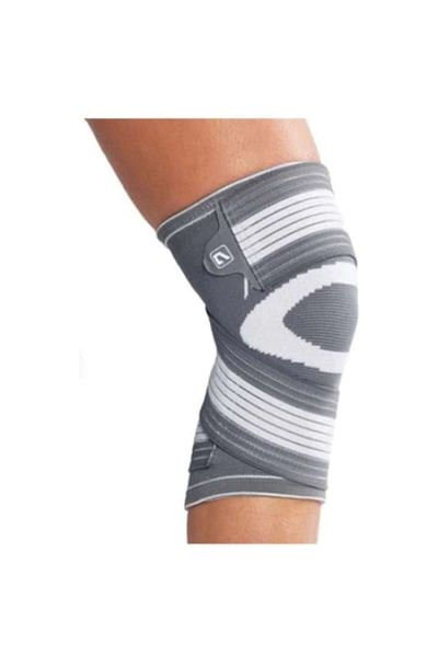 YLOTECH Elastic Knee Brace for Dynamic Sports, YLOTECH, Gray/White