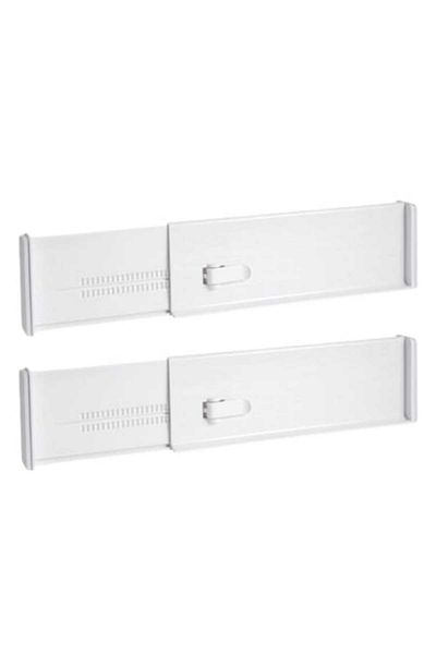 SUPER TRENDS Set 2 Organizatoare Tip Despartitor Sertar SUPER TRENDS®, Alb