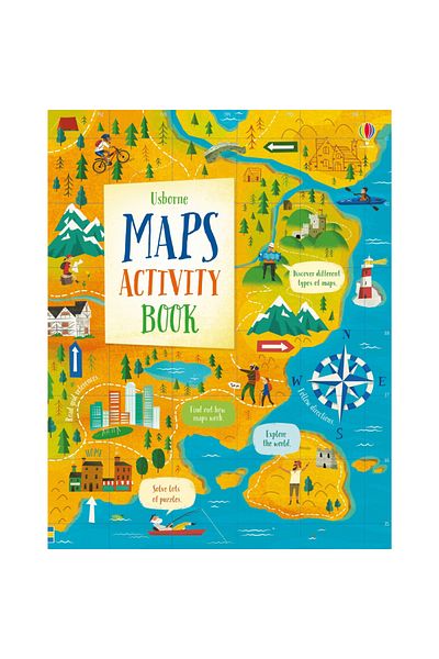 Usborne Children's book - Maps Activity Book