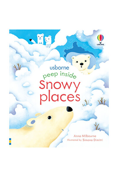 Usborne Carte pentru copii - Priviți în locurile înzăpezite