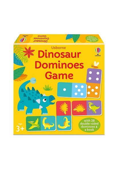 Usborne Children's book - Dinosaur Dominoes Game