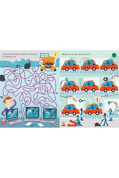 Usborne Activities to do on a car trip