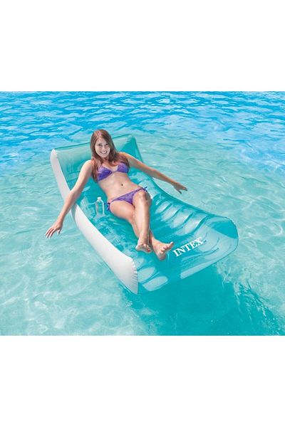Intex Inflatable Mattress Intex Rockin' Lounge White, 1.88m x 99cm