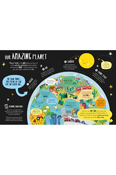 Usborne Children's book - Lift-the-Flap Looking After Our Planet