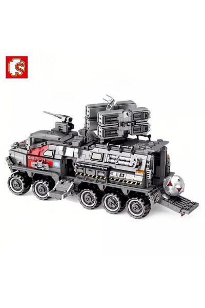 Yelajoy 246 truck building blocks, high-quality ABS material, free assembly, for children aged 6 and above