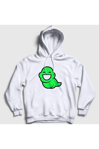 Presmono Unisex Λευκό John Egbert Homestuck Hooded φούτερ 549237tt