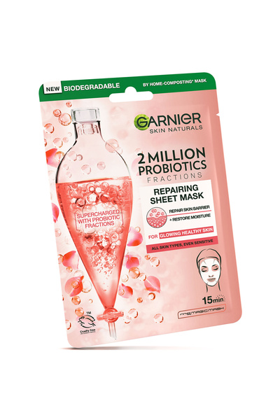 Garnier Masca servetel imbogatita cu 2 milioane de Fractii Probiotice Garnier Skin Naturals, 22 g