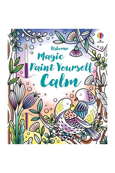 Usborne Water painting book - Magic Paint Yourself Calm