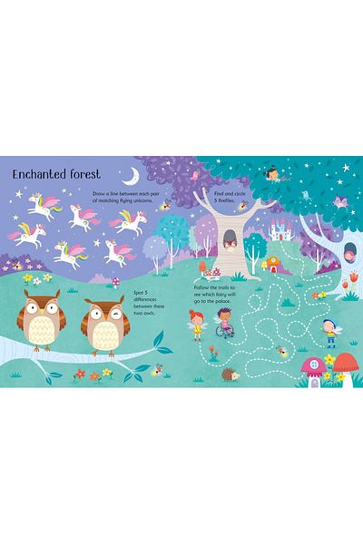 Usborne Write and Erase - Wipe-Clean Fairy Activities