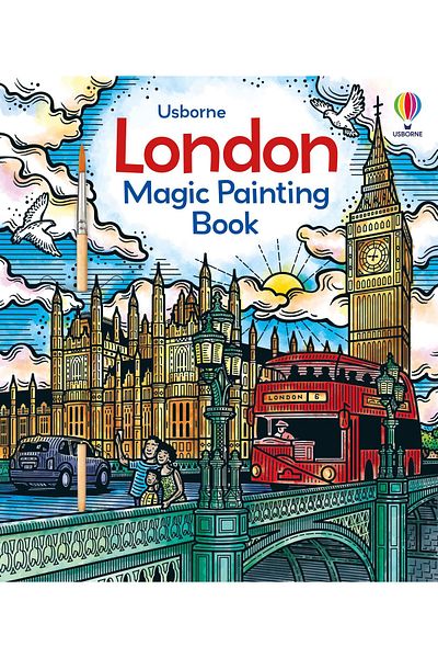 Usborne Magical London Painting Book