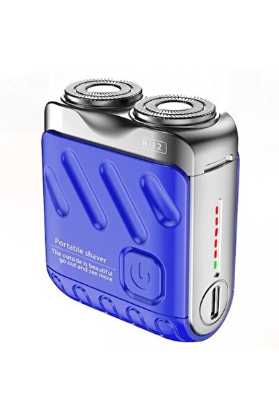 DLMDL RO COMMERCE Aparat de ras electric DLMDL Model 2025 Albastru – Ras umed...