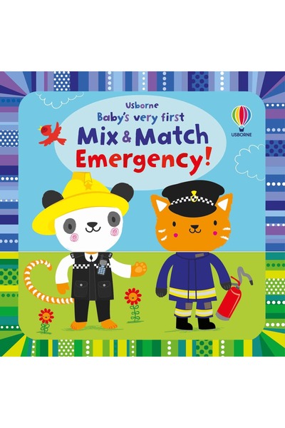 Usborne Carte pentru copii - Prima urgență de combinare și potrivire a bebelu...