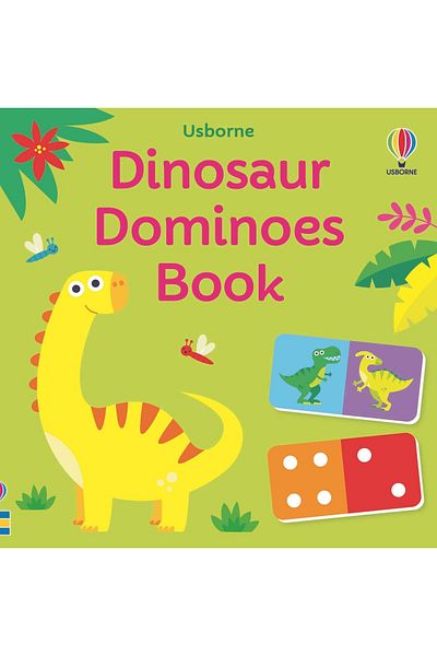 Usborne Children's book - Dinosaur Dominoes Game