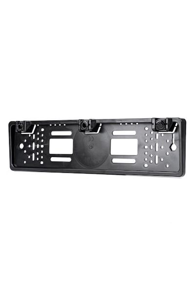motor starter License plate holder with 3 parking sensors and built-in acoustic signal