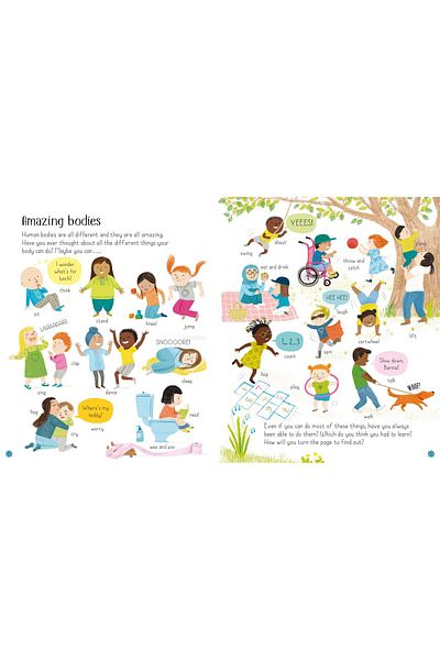 Usborne Everything about you and your body