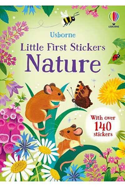 Usborne Παιδικό βιβλίο, Usborne, Little First Stickers Nature, 3+ ετών