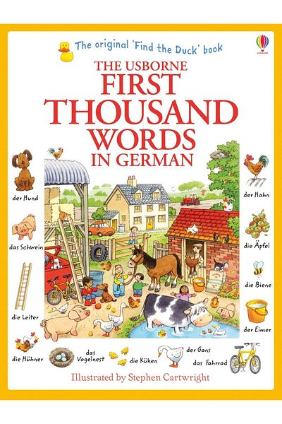 Usborne The first thousand words in German