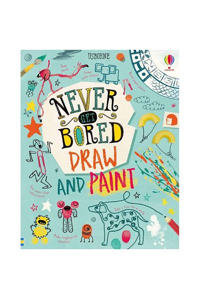 Usborne Watercolour painting book - Never Get Bored Draw and Paint