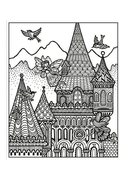 Usborne Water painting book – Fairy Palaces Magic Painting Book