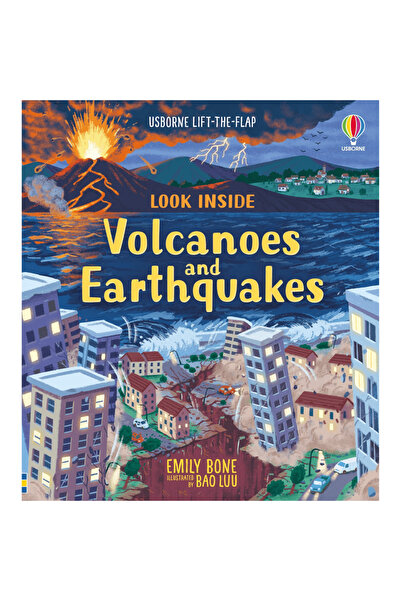 Usborne Uită-te în interiorul vulcanilor și cutremurelor