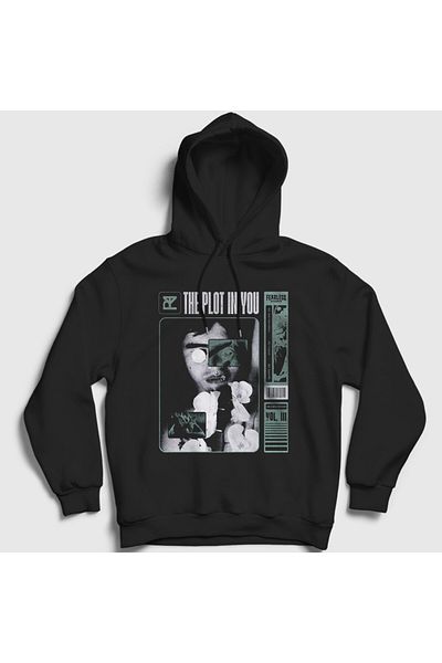 Presmono Unisex Black Vol 3 The Plot In You Φούτερ με κουκούλα 552081tt