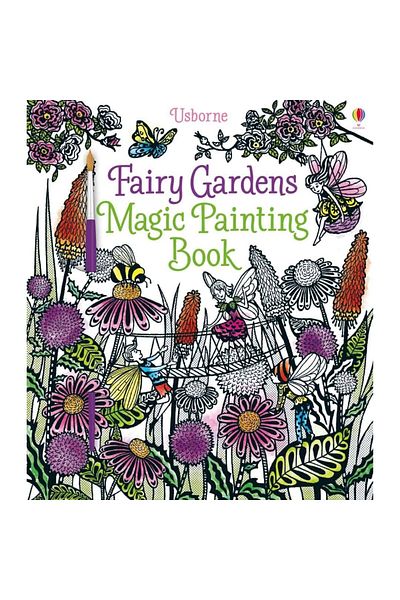 Usborne Water painting book - Children's book - Fairy Gardens Magic Painting Book