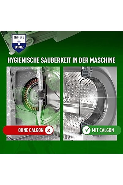 Calgon Calgon washing machine descaling tablets, Hygiene +, 61 pcs, fragrance-free