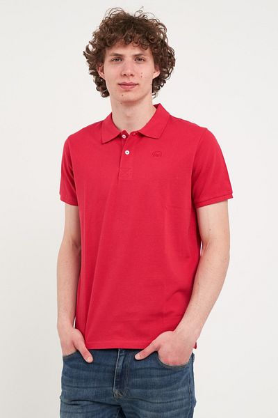 Timeout Men's solid color polo shirt