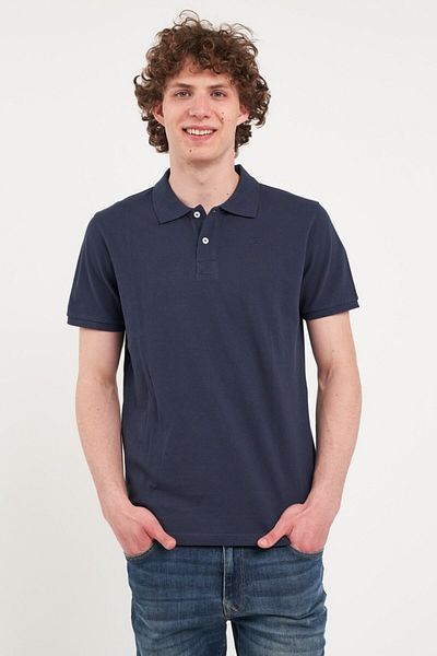 Timeout Men's solid color polo shirt