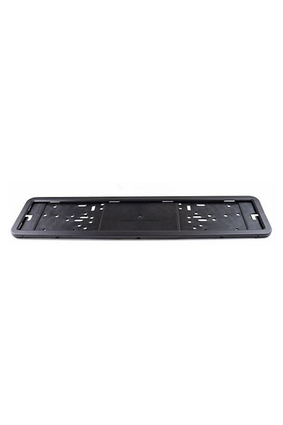motor starter Stainless Steel License Plate Holder, Matt Black, Lpf 003