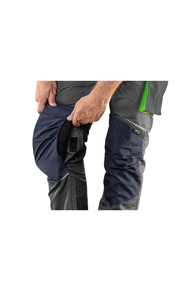 NEO Work Trousers With Bib, Overalls, Premium Model, Cotton, Size M/50,