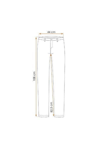 NEO Slim Fit Work Trousers, Removable Pockets, Hd Model, Size L/52,