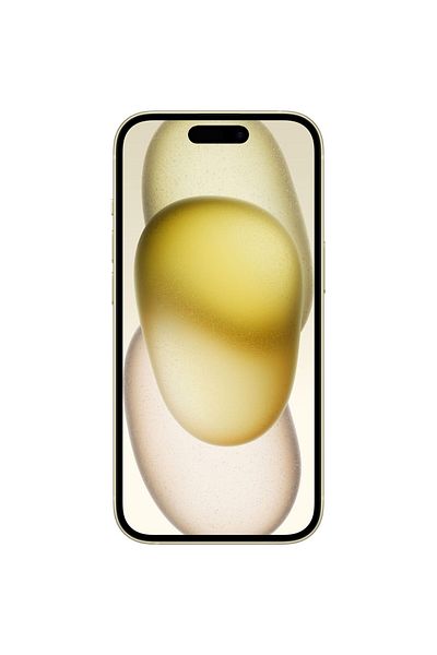 Apple Telefon mobil Apple iPhone 15, 128GB, 6GB RAM, 5G, Yellow