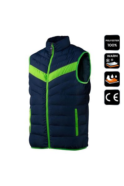 NEO Quilted Work Vest, Premium Model, Size XXXL/58,