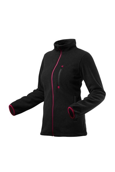 NEO Geaca Din Lana Polara Pentru Femei, Model Woman Line, Negru, Marimea Xl/42,