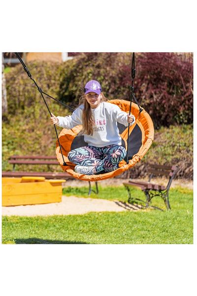 ideal STORE Children's swing, Nest type, Maximum load 150 Kg, Diameter 95 cm, Steel frame