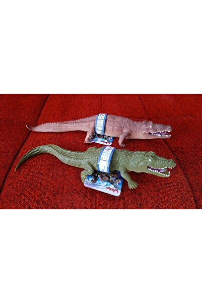Brother Toys Oyuncak Timsah 2 Adet 25 Cm Boyunda Kaliteli Malzeme Gerçekçi Gö...