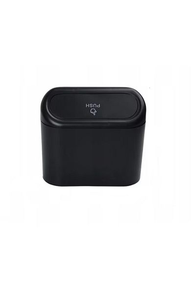 motor starter Car Trash and Storage Bin, Attachable, Waterproof, Compact 17 x 9 x 9 cm, Black