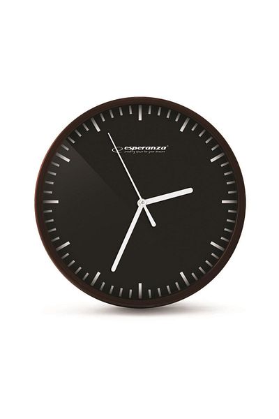 ESPERANZA A_1840 EHC010K Esperanza wall clock EHC010K, line display, Budapest model, 20cm