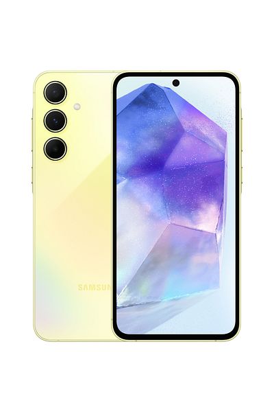 Samsung Mobile phone Samsung Galaxy A55, Dual SIM, 8GB RAM, 128GB, 5G, Awesome Lemon