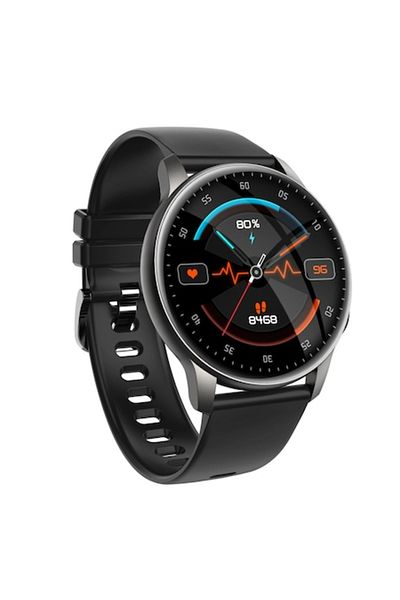 ideal STORE SmartWatch Lensa® idealStore, HD Screen 1.35", Notifications, Heart Rate Monitor, Blood Pressure, B